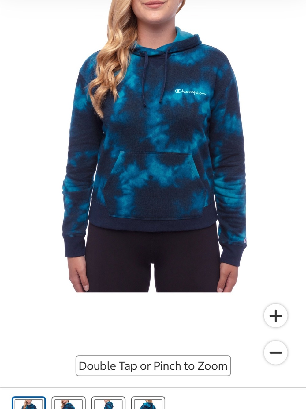 Champion Women's Tie-Dye Pullover Hoodie